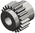 2306 Gear, 20 Tooth, Steel - Tiny-Clutch